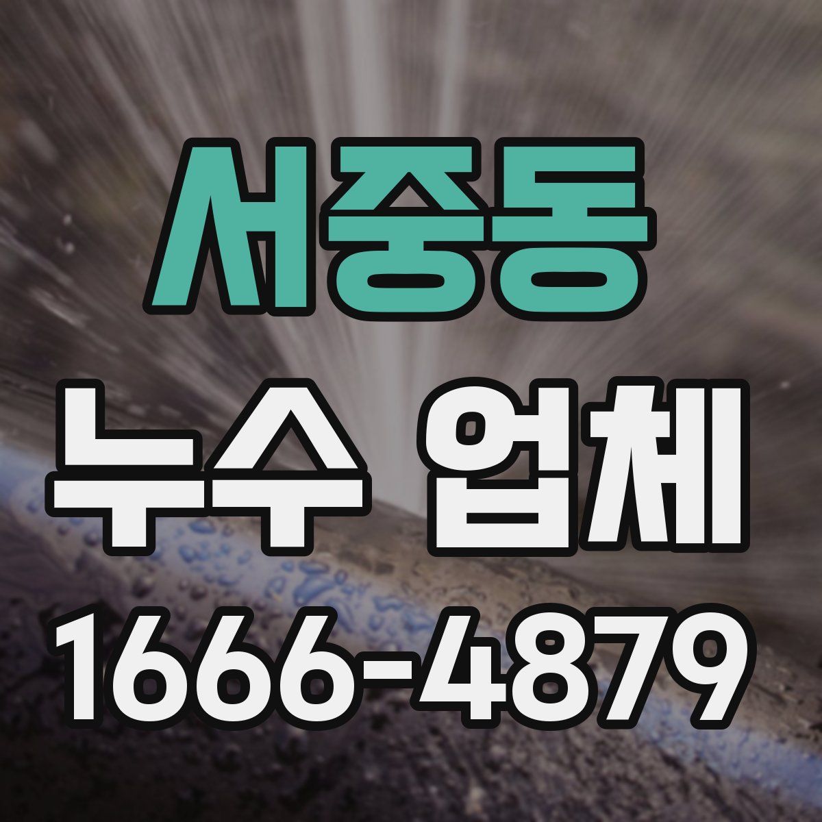 서중동 누수 업체