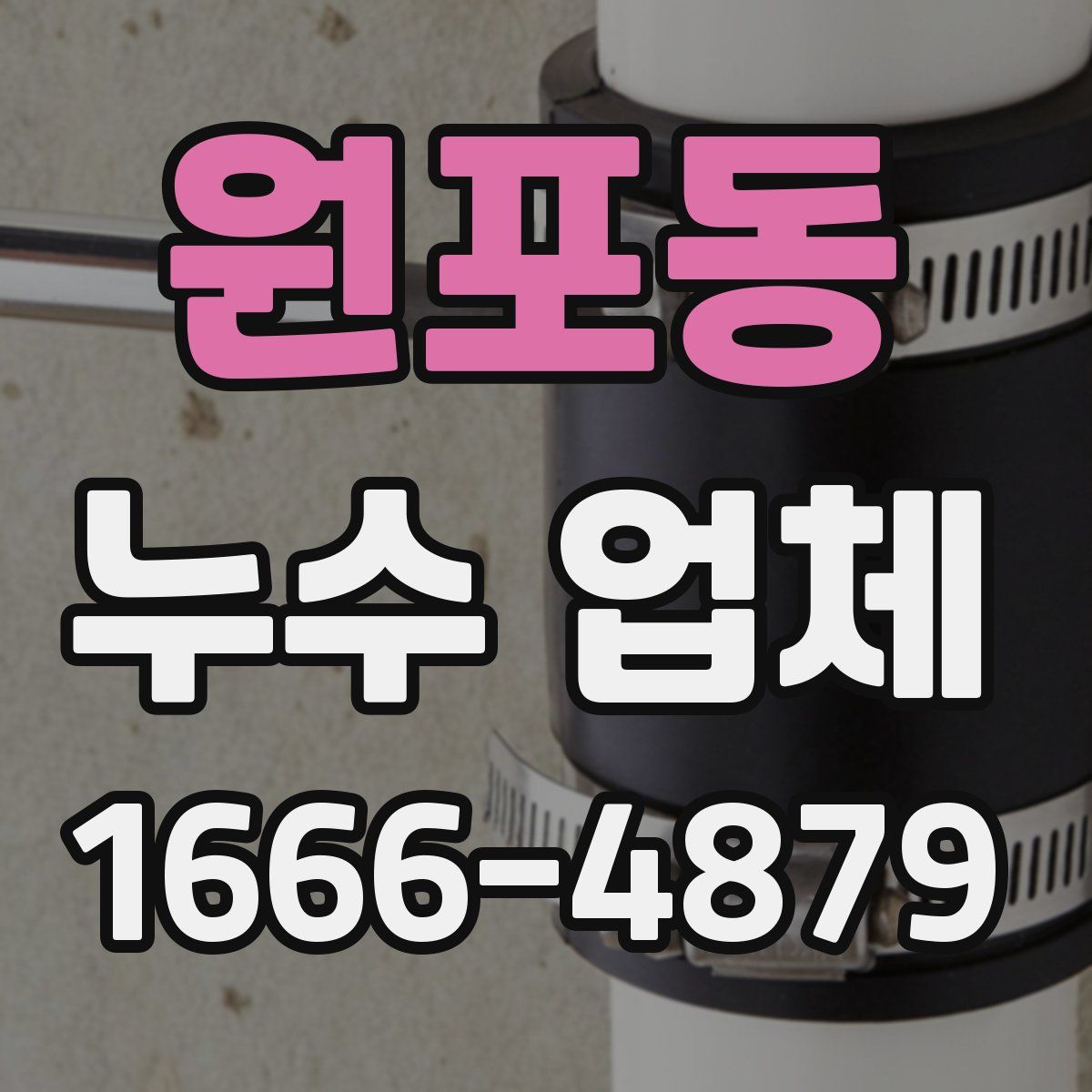 원포동 누수 업체