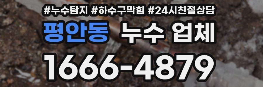 평안동 누수 업체