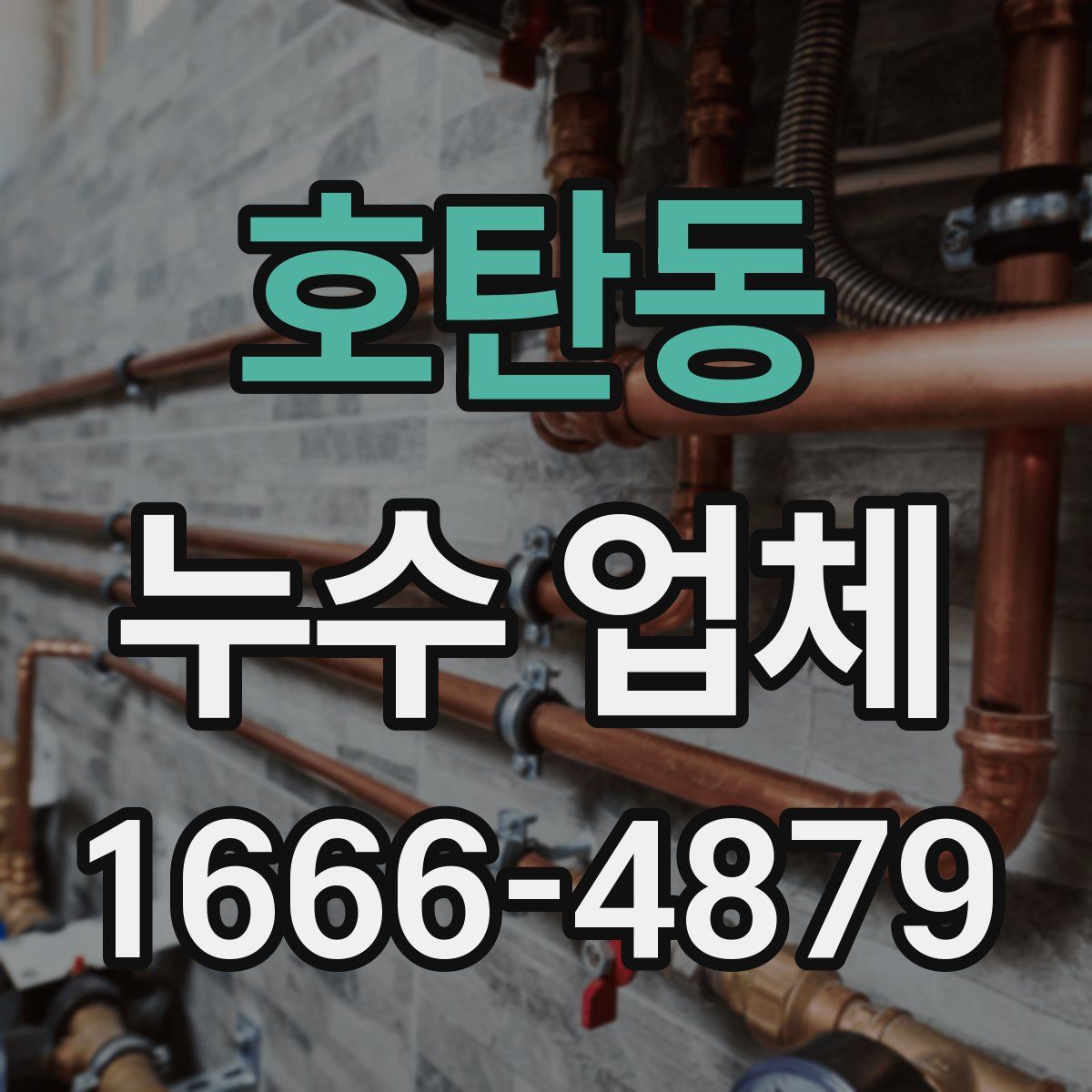 호탄동 누수 업체
