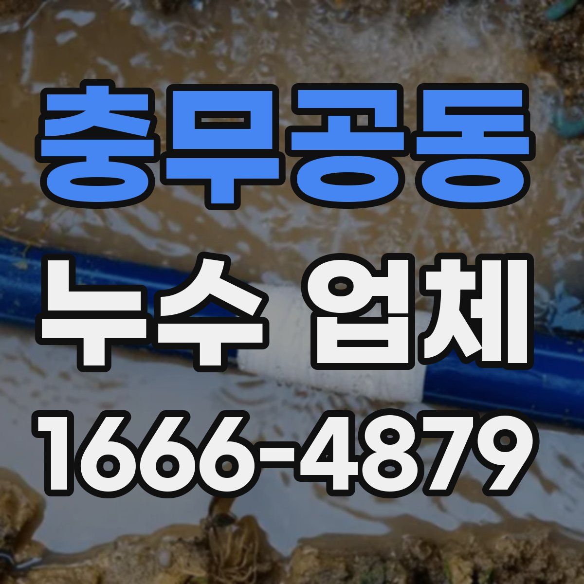 충무공동 누수 업체