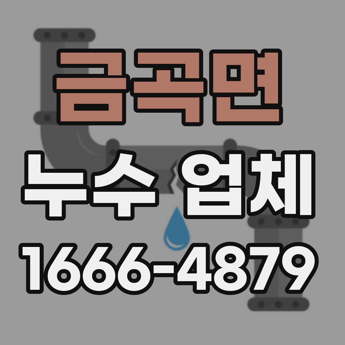 금곡면 누수 업체