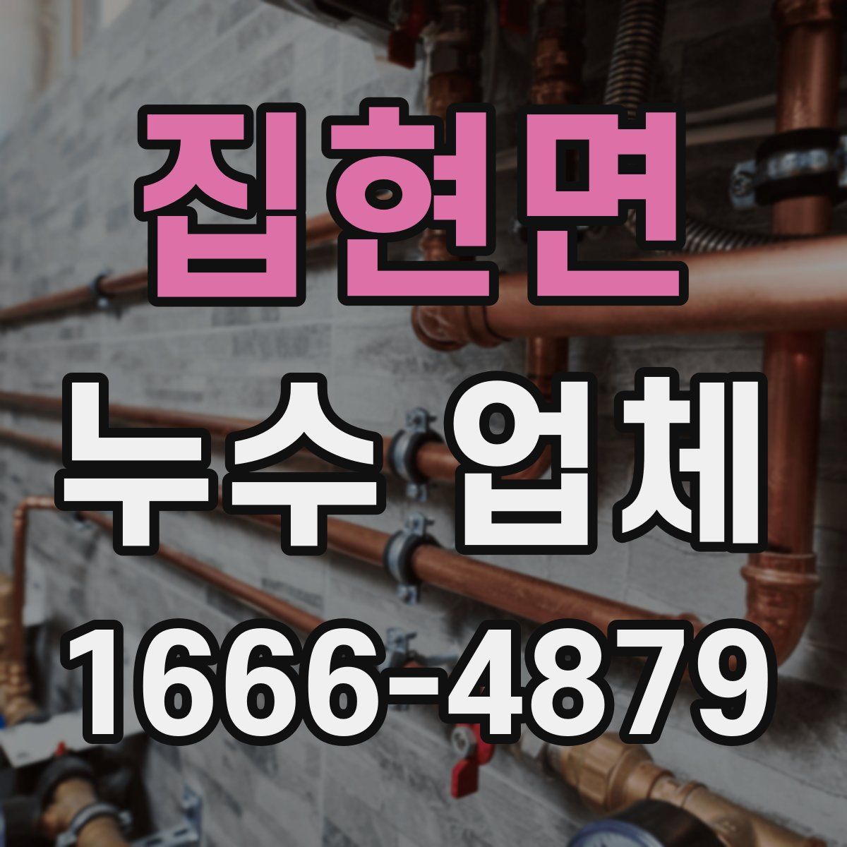 집현면 누수 업체