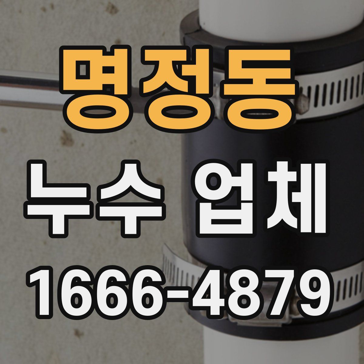 명정동 누수 업체