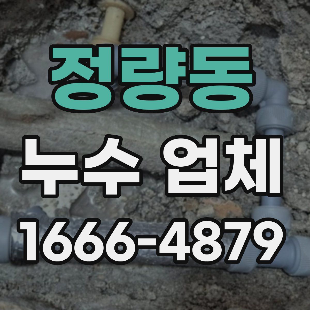 정량동 누수 업체