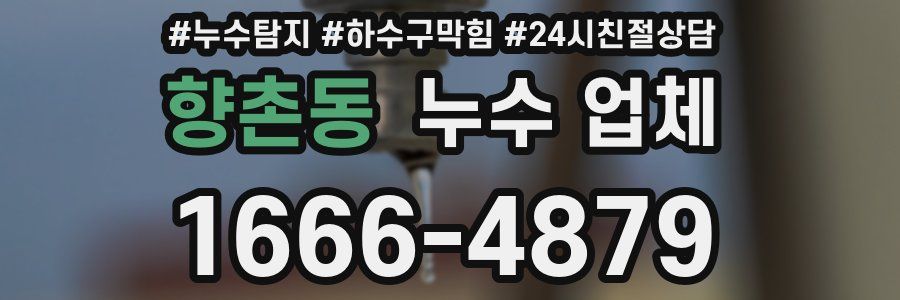 향촌동 누수 업체