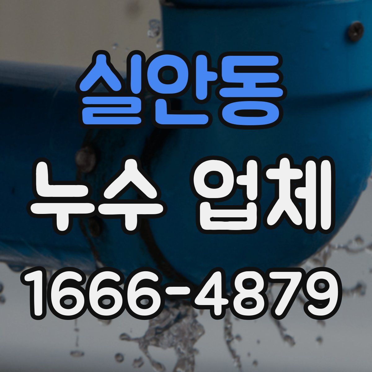 실안동 누수 업체
