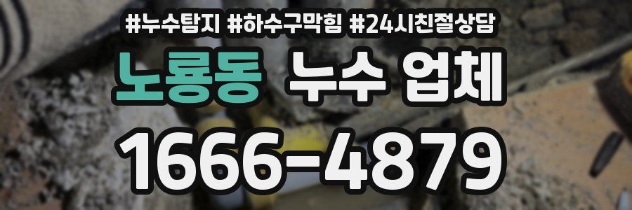 노룡동 누수 업체