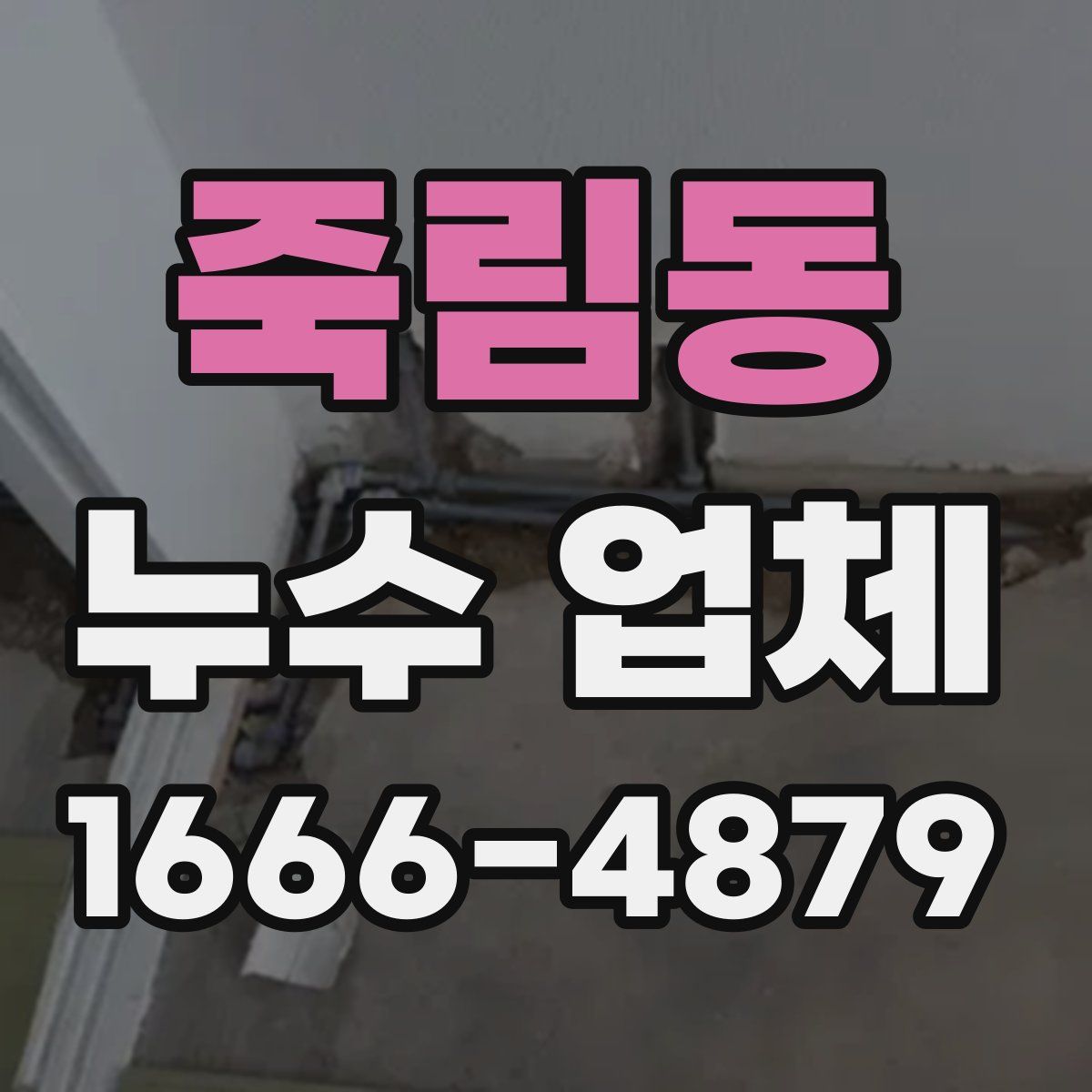 죽림동 누수 업체