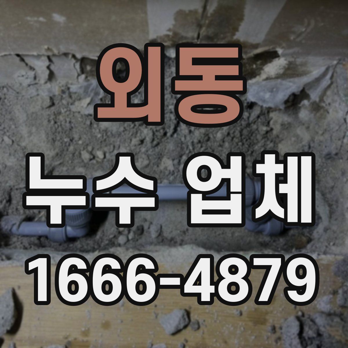 외동 누수 업체