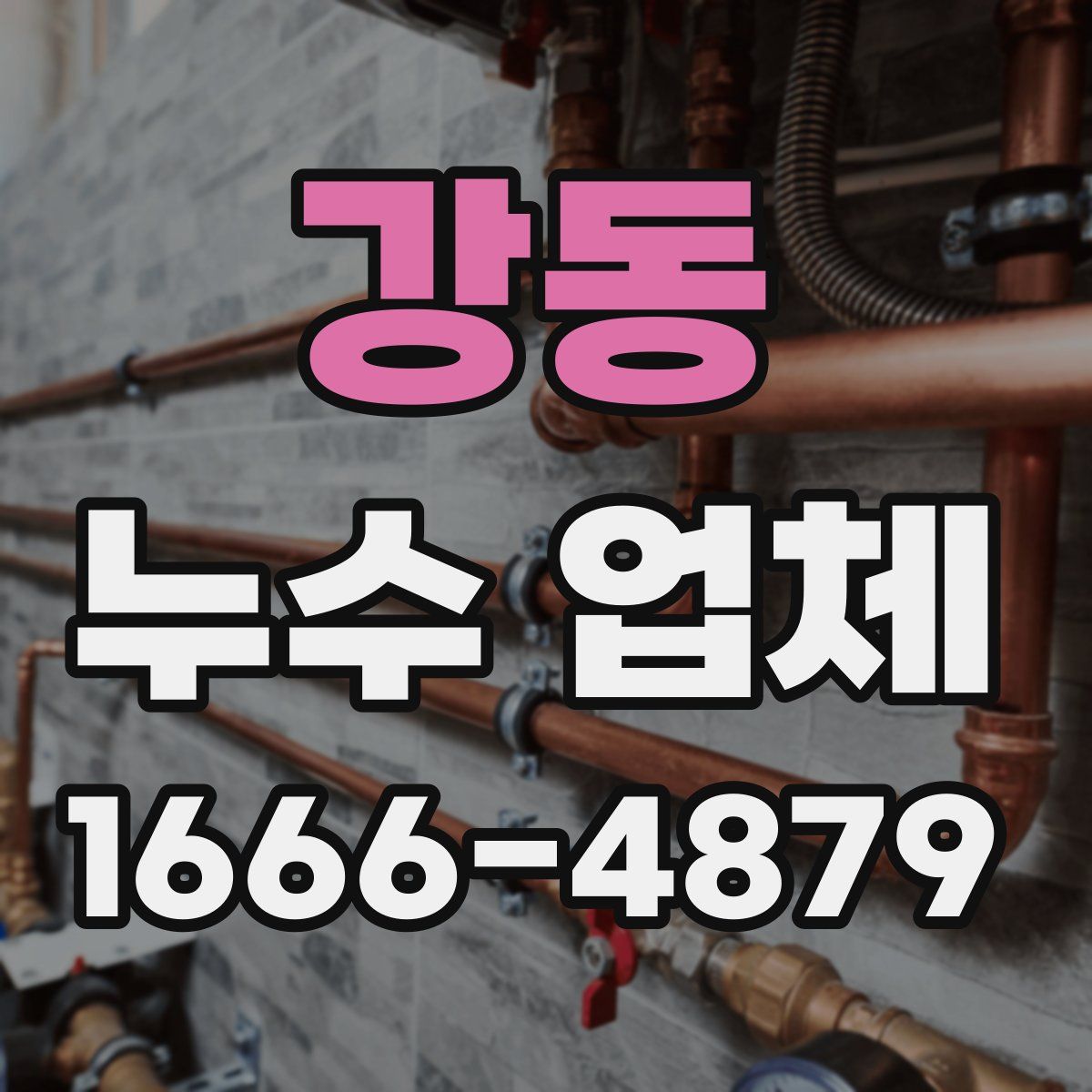강동 누수 업체