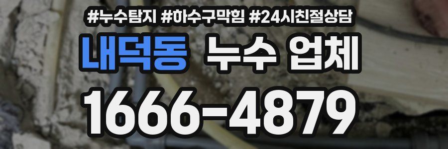 내덕동 누수 업체