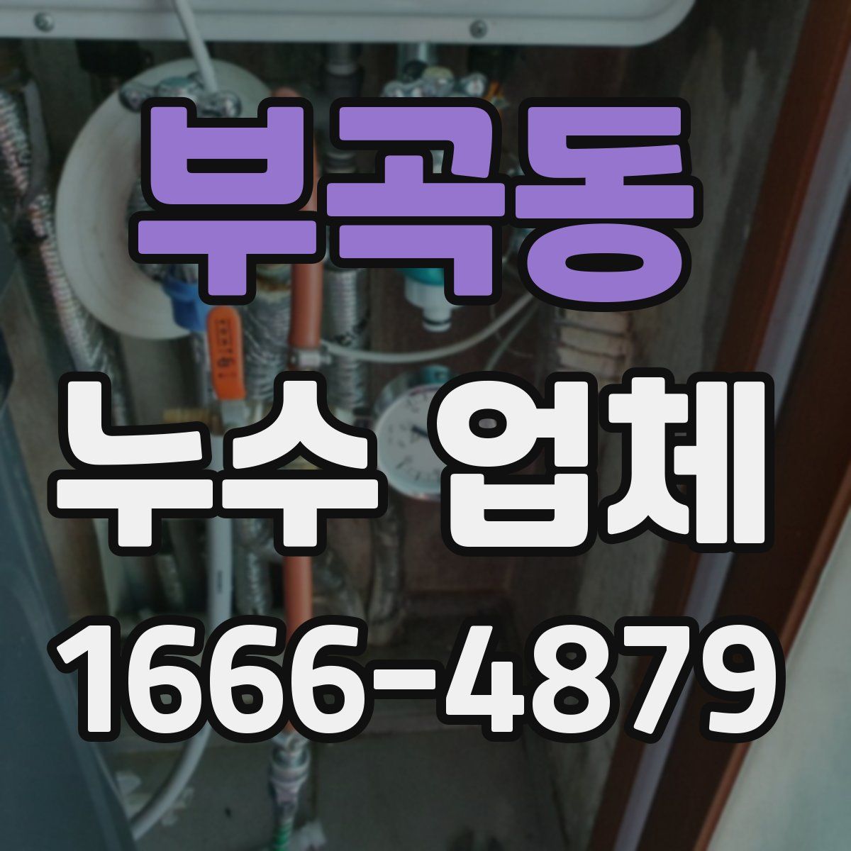 부곡동 누수 업체