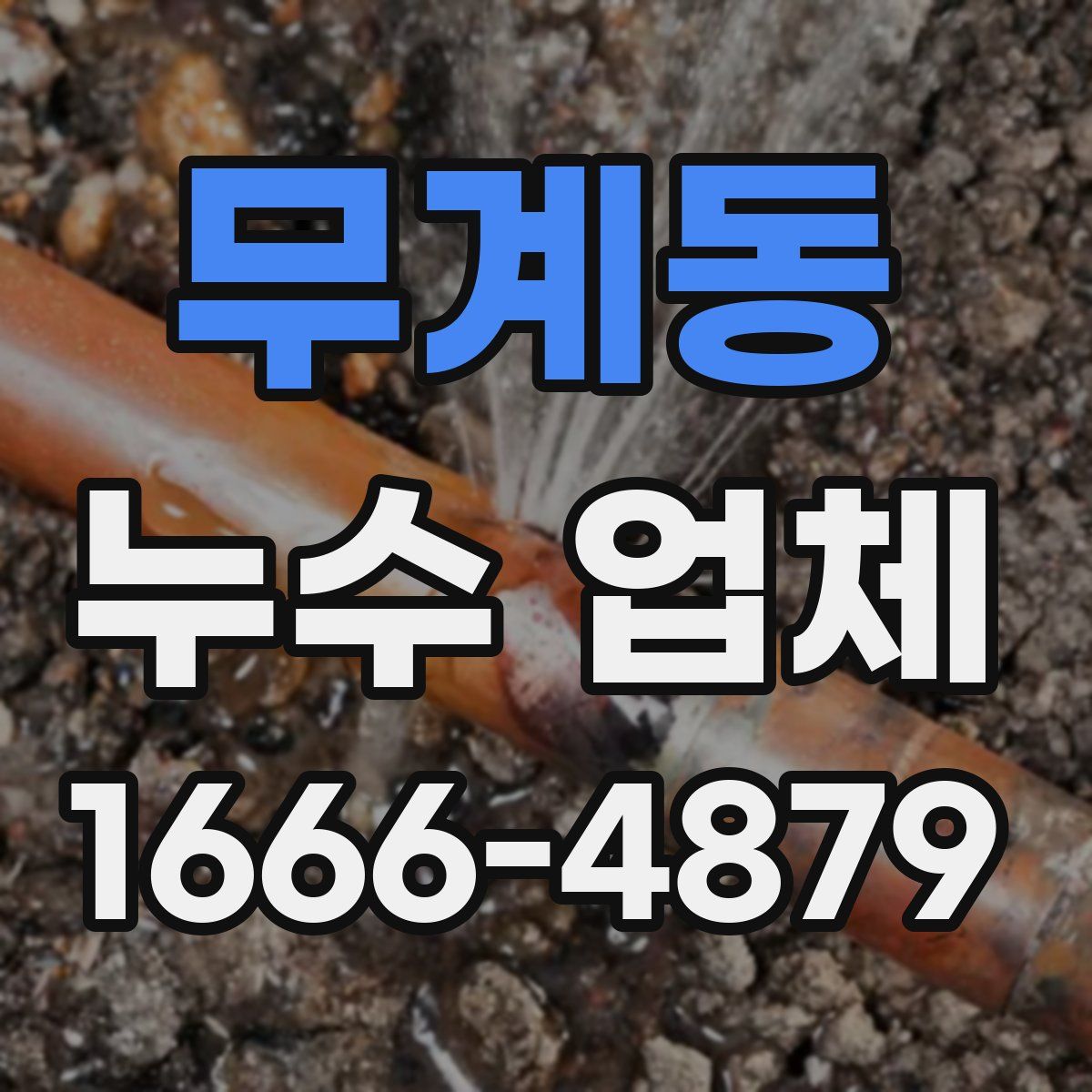 무계동 누수 업체