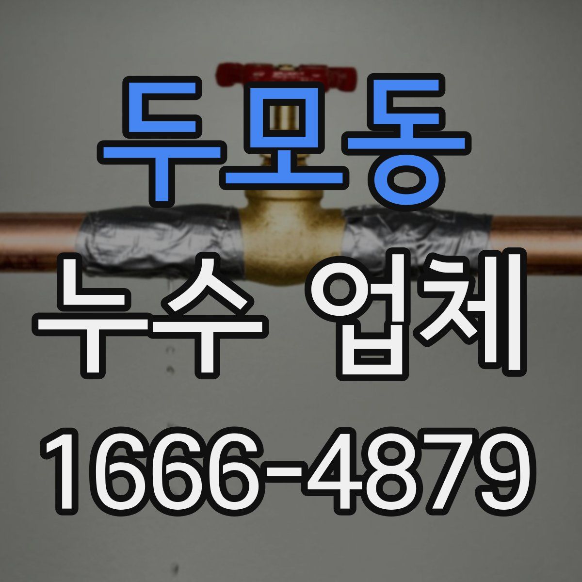 두모동 누수 업체