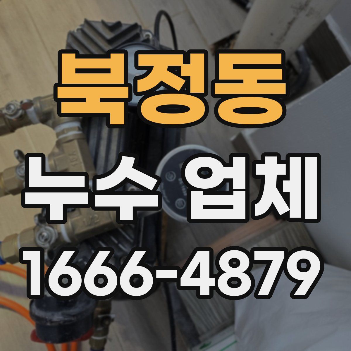 북정동 누수 업체