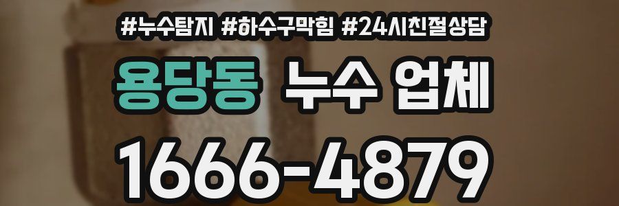 용당동 누수 업체