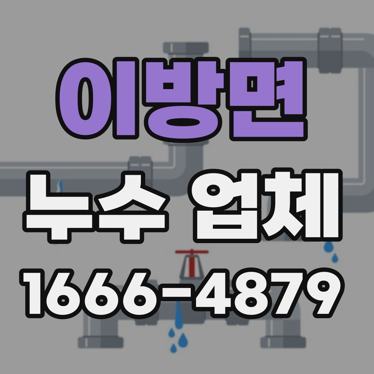 이방면 누수 업체
