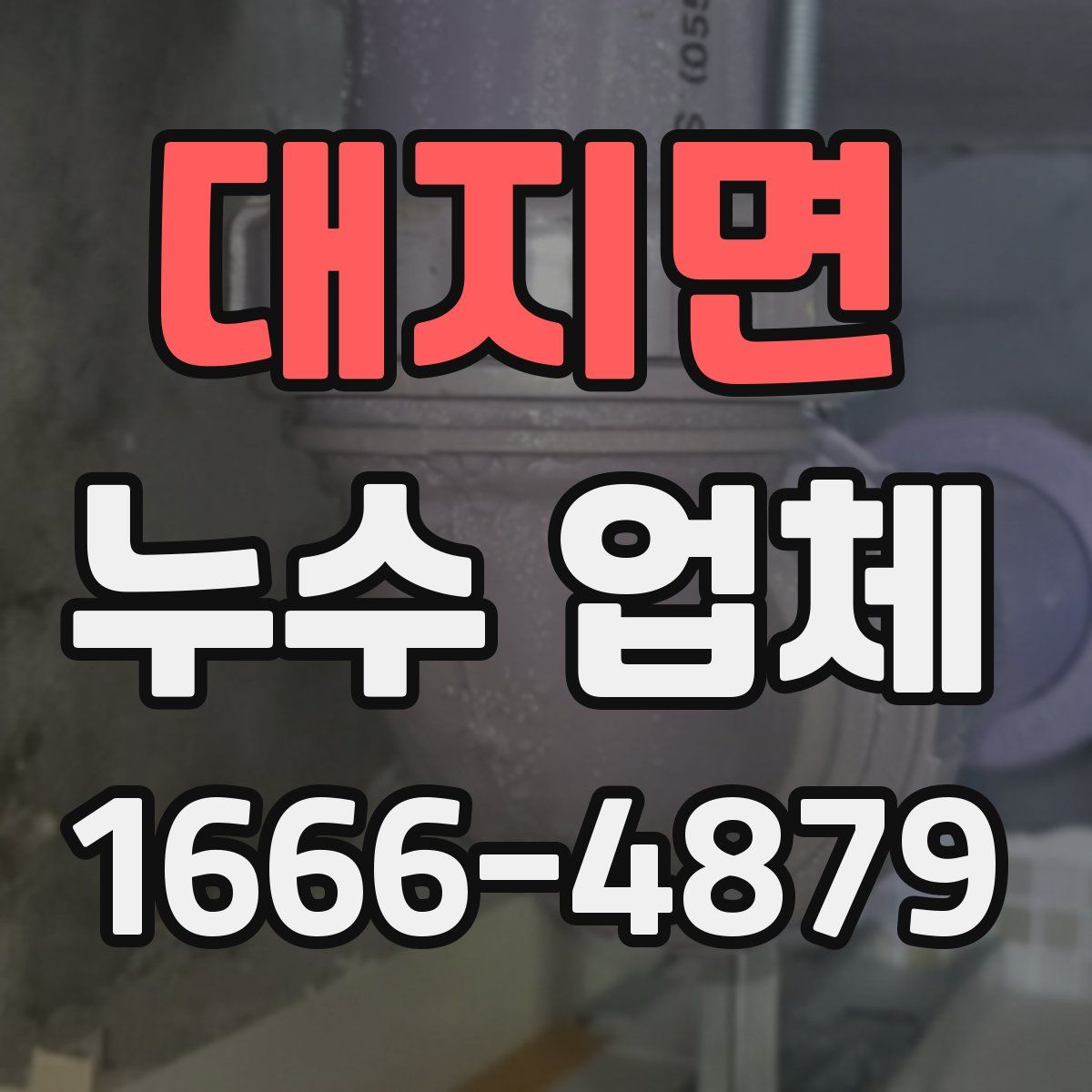 대지면 누수 업체