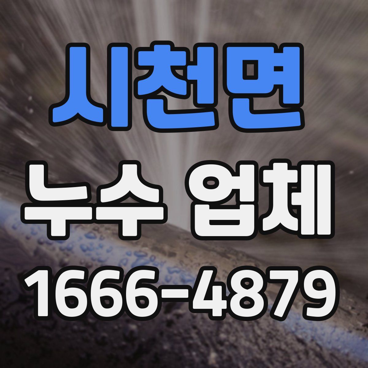 시천면 누수 업체