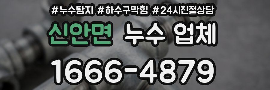신안면 누수 업체