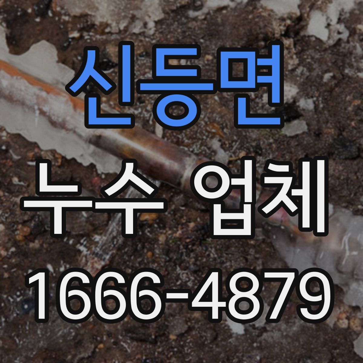 신등면 누수 업체