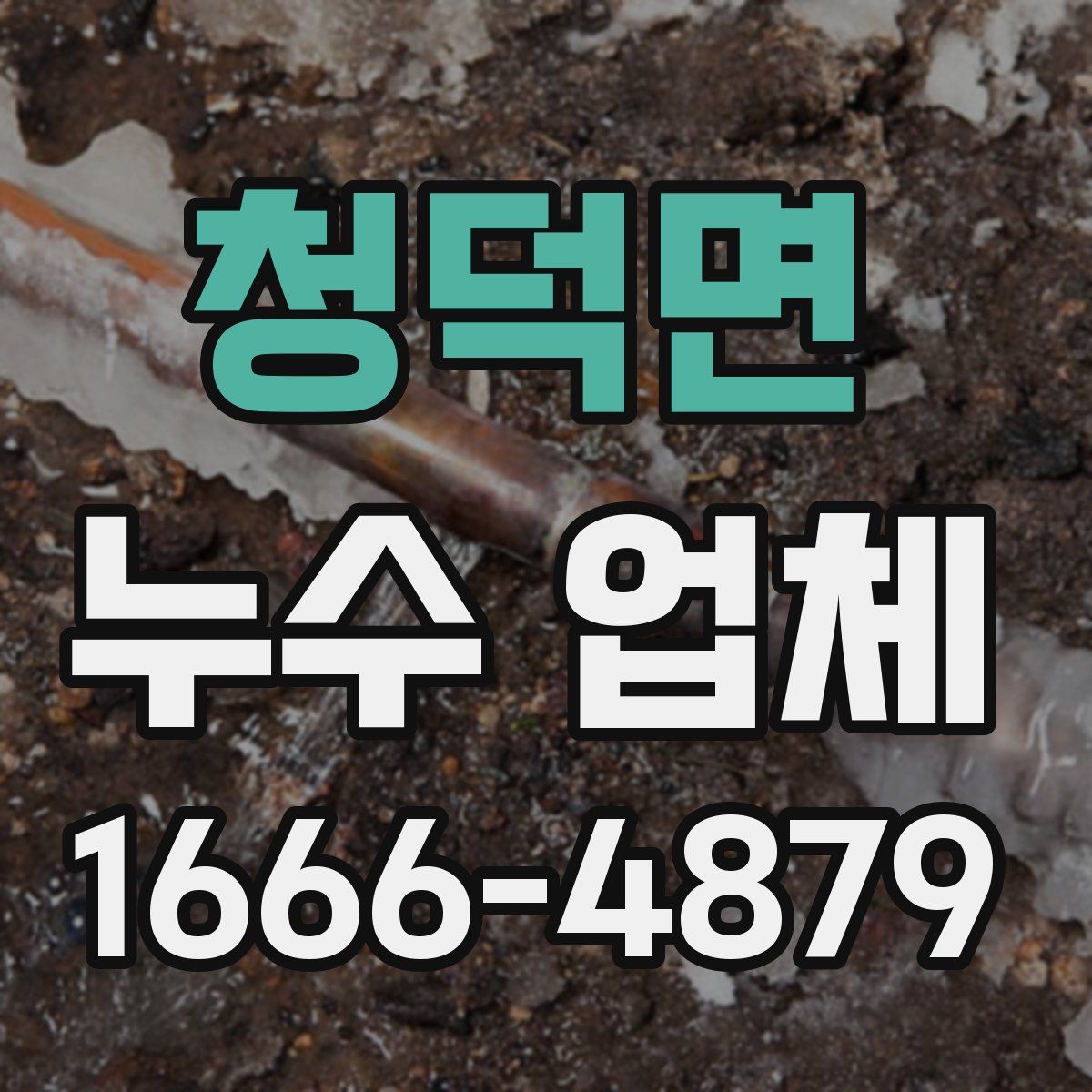 청덕면 누수 업체