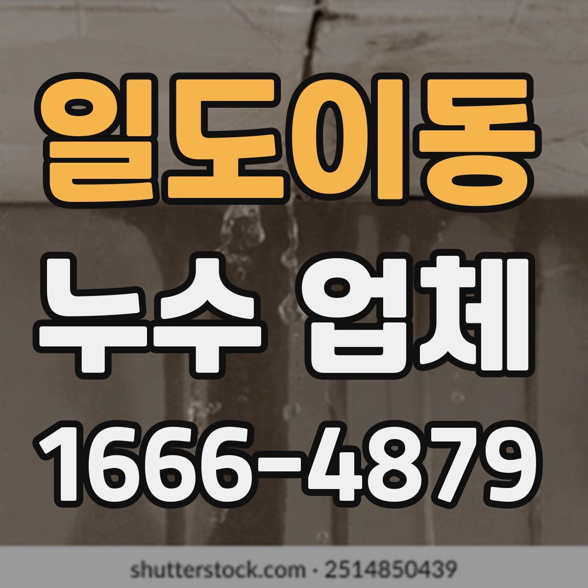 일도이동 누수 업체