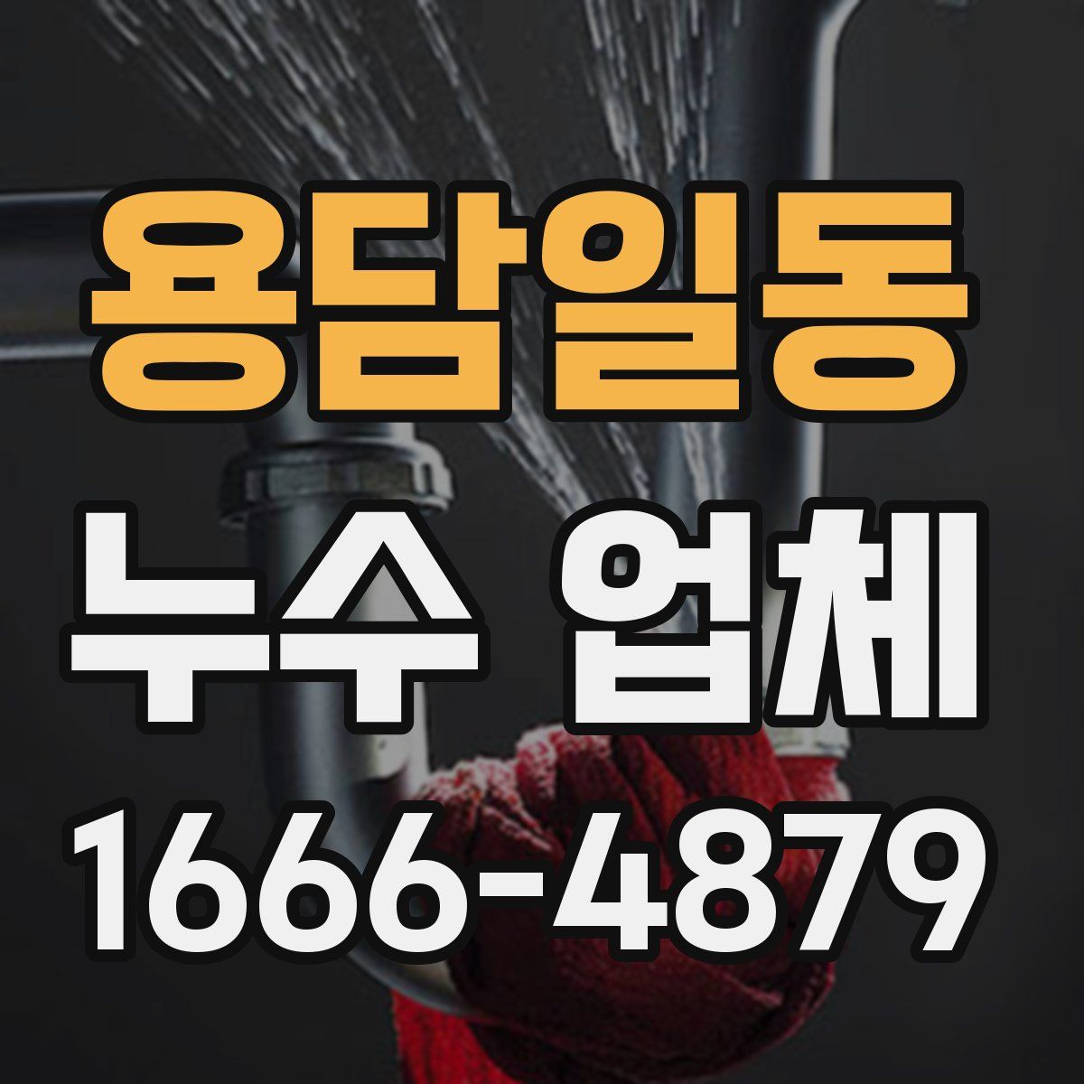 용담일동 누수 업체