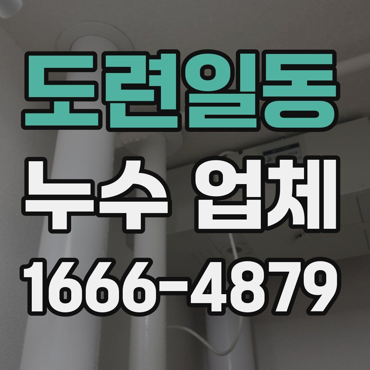 도련일동 누수 업체