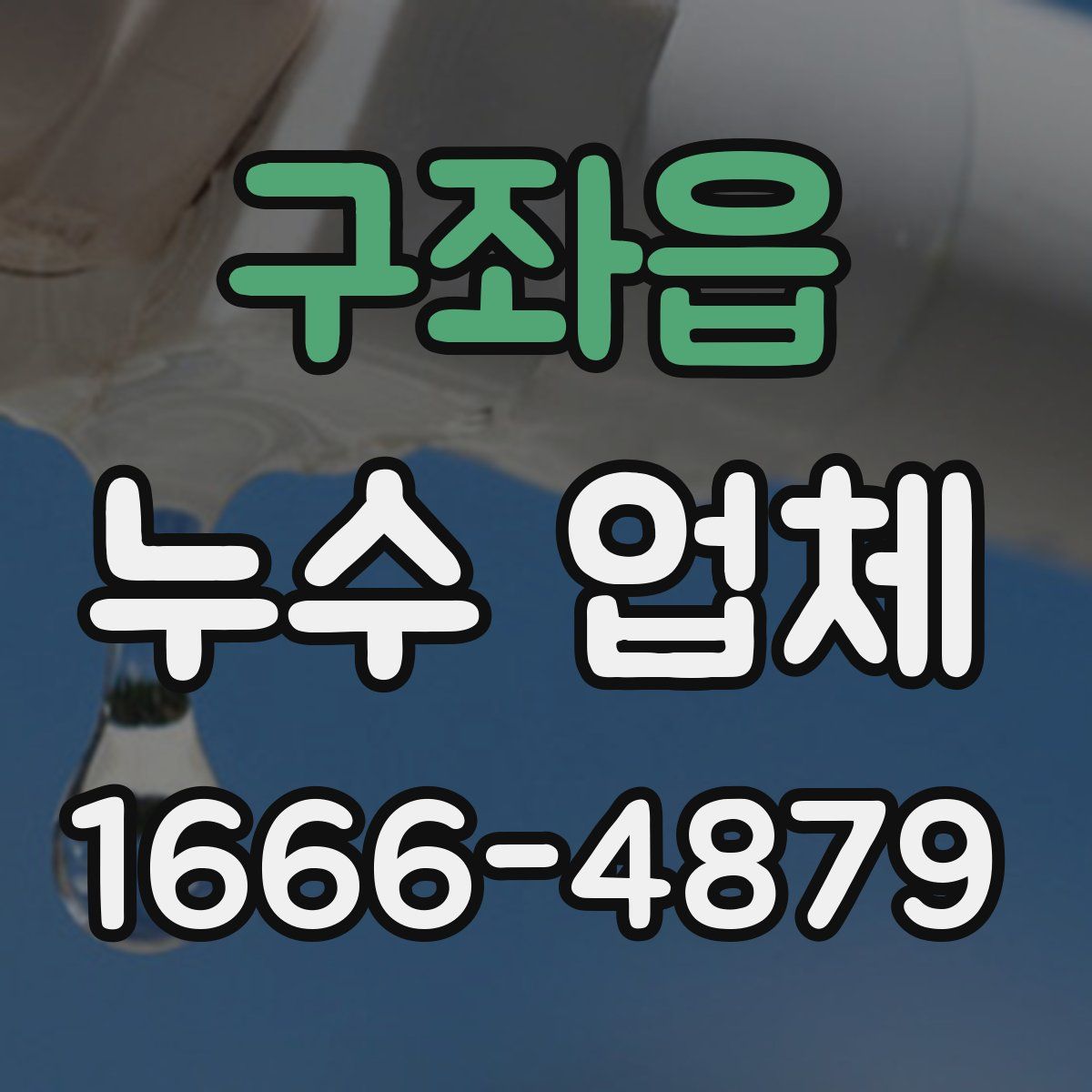 구좌읍 누수 업체