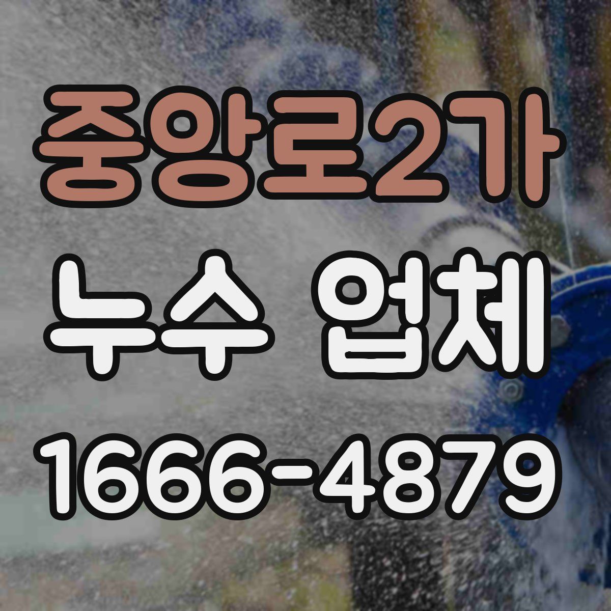 중앙로2가 누수 업체