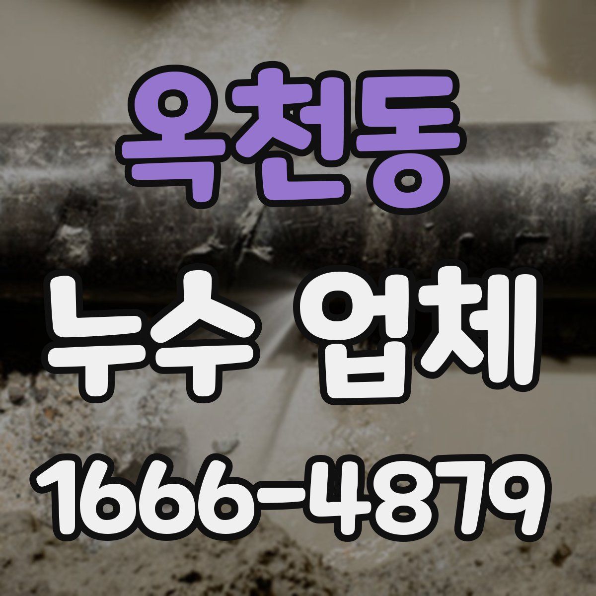 옥천동 누수 업체