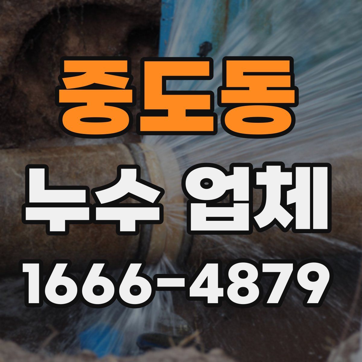 중도동 누수 업체