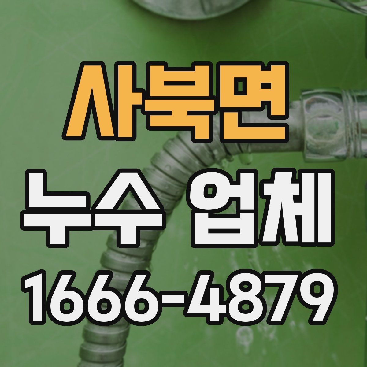 사북면 누수 업체