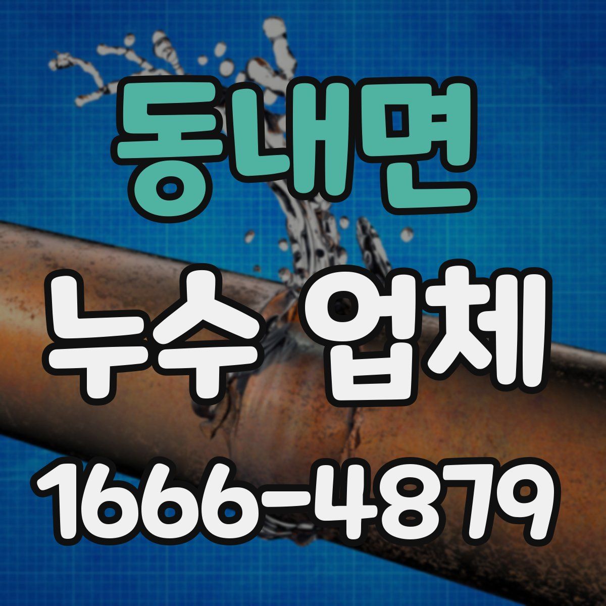 동내면 누수 업체