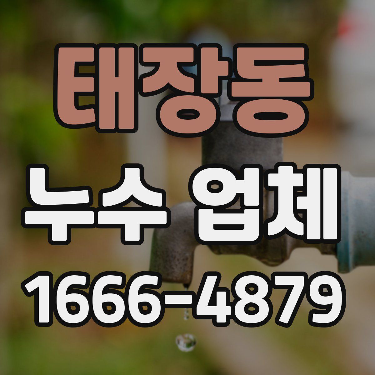 태장동 누수 업체
