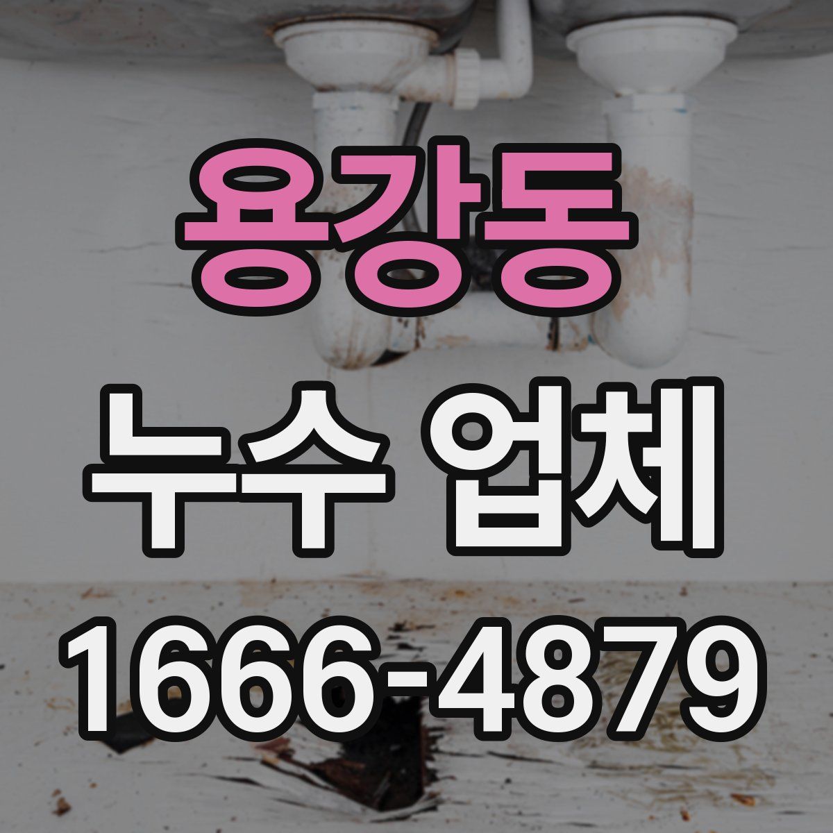 용강동 누수 업체