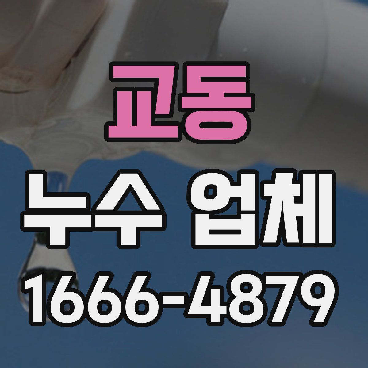 교동 누수 업체
