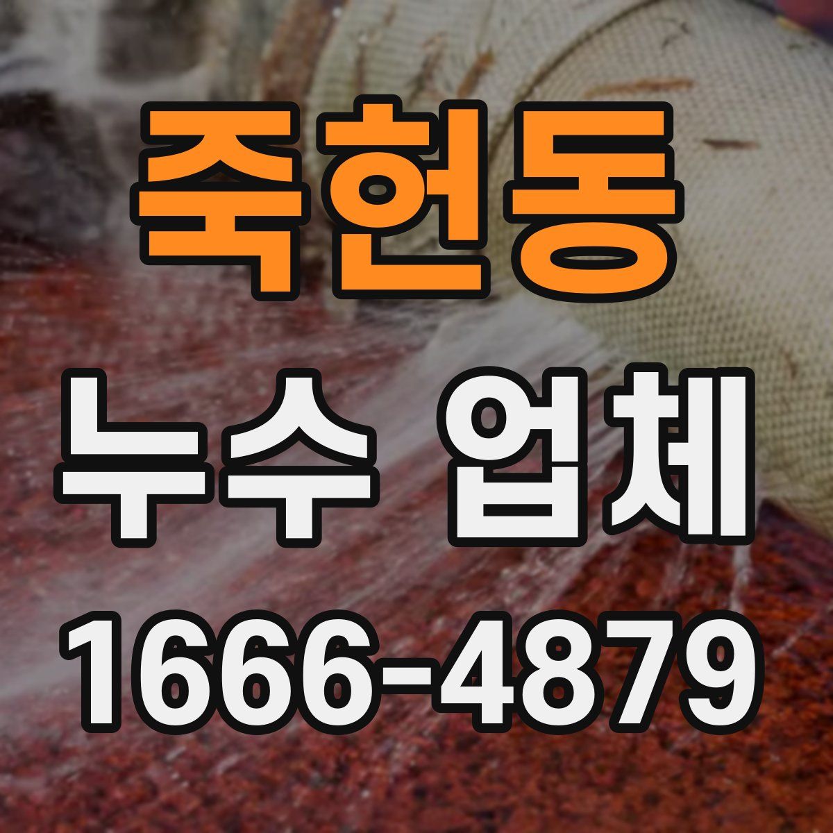 죽헌동 누수 업체