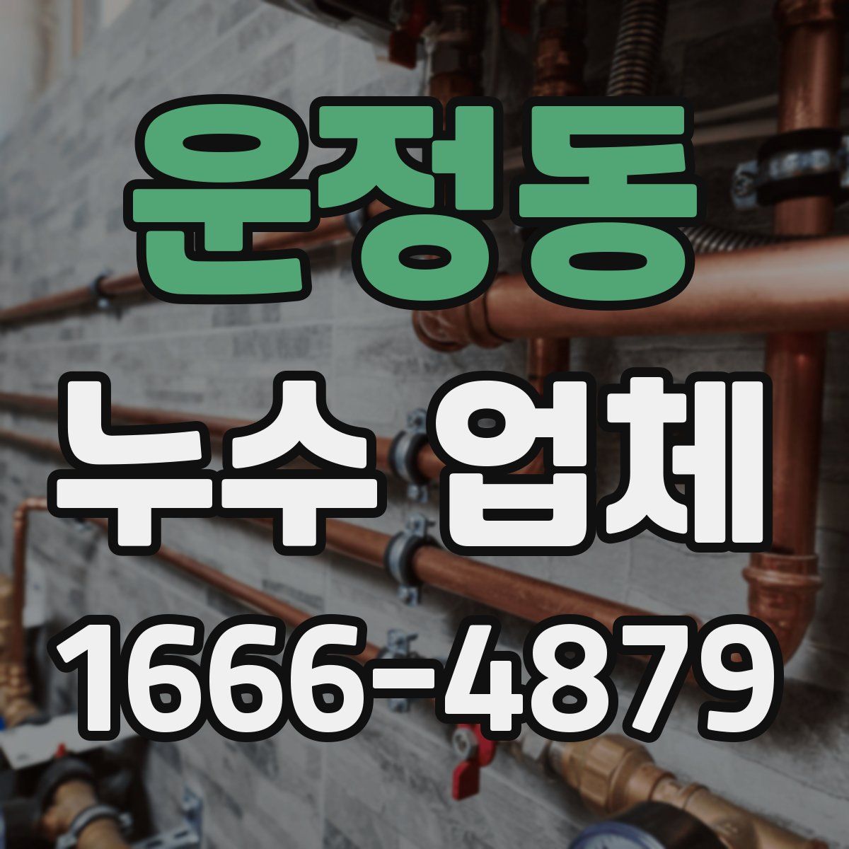 운정동 누수 업체