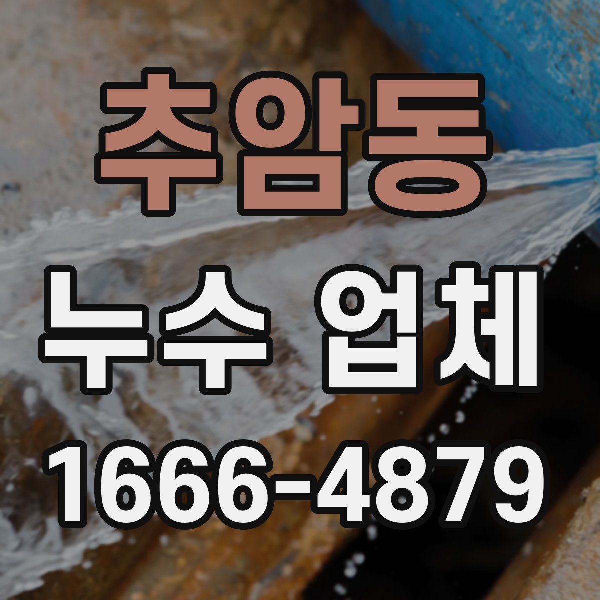 추암동 누수 업체