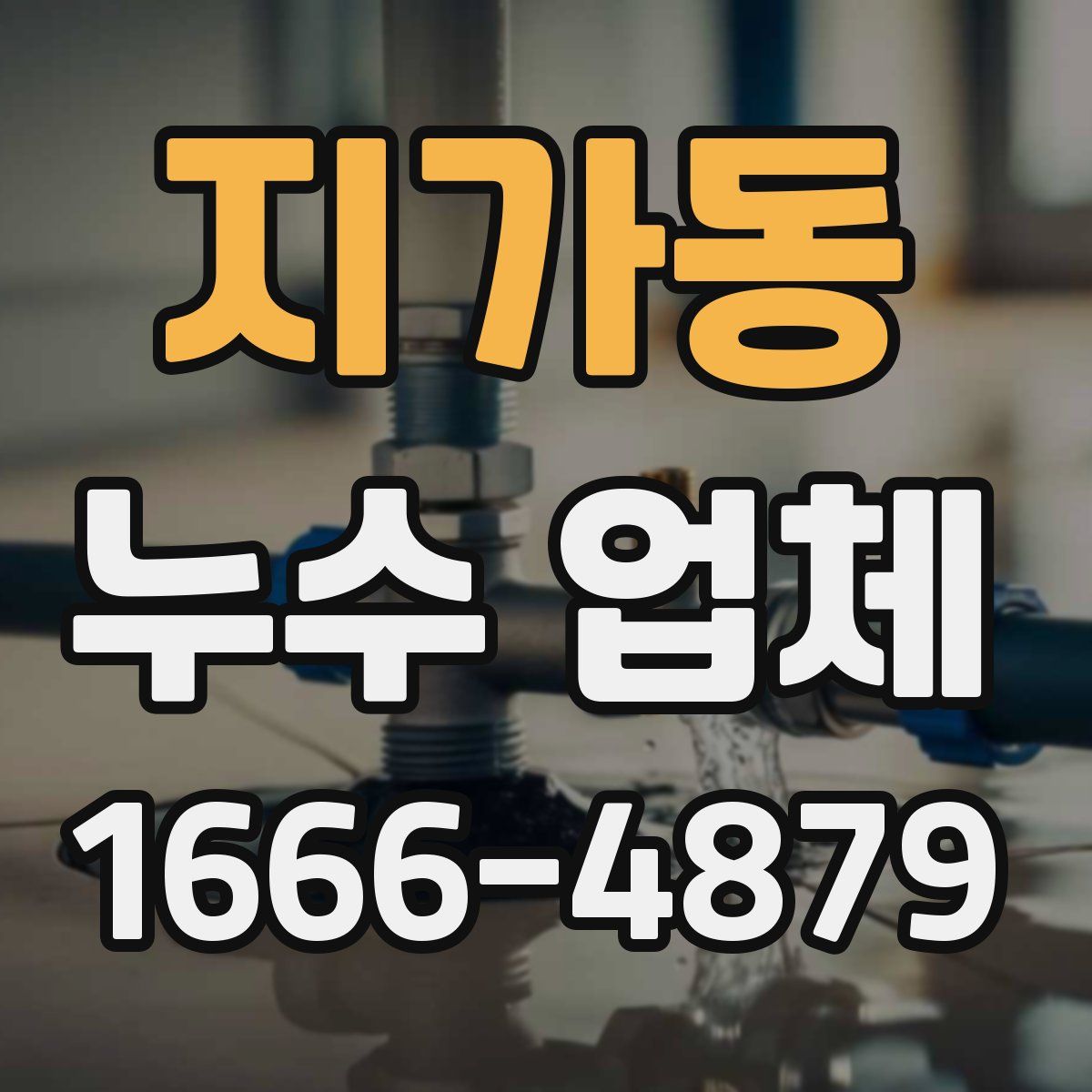 지가동 누수 업체