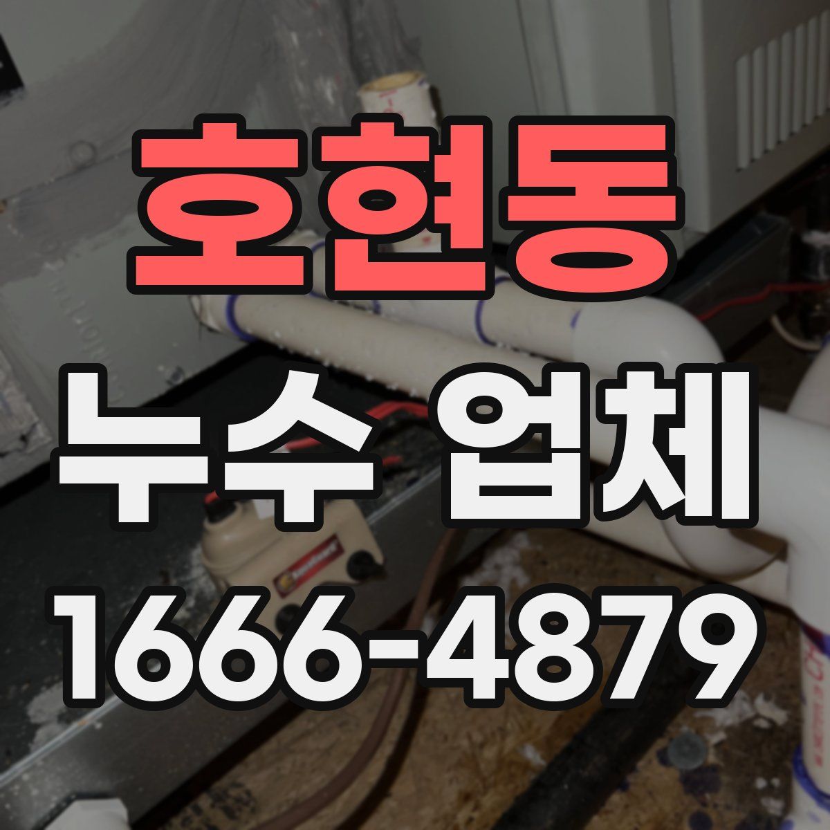 호현동 누수 업체