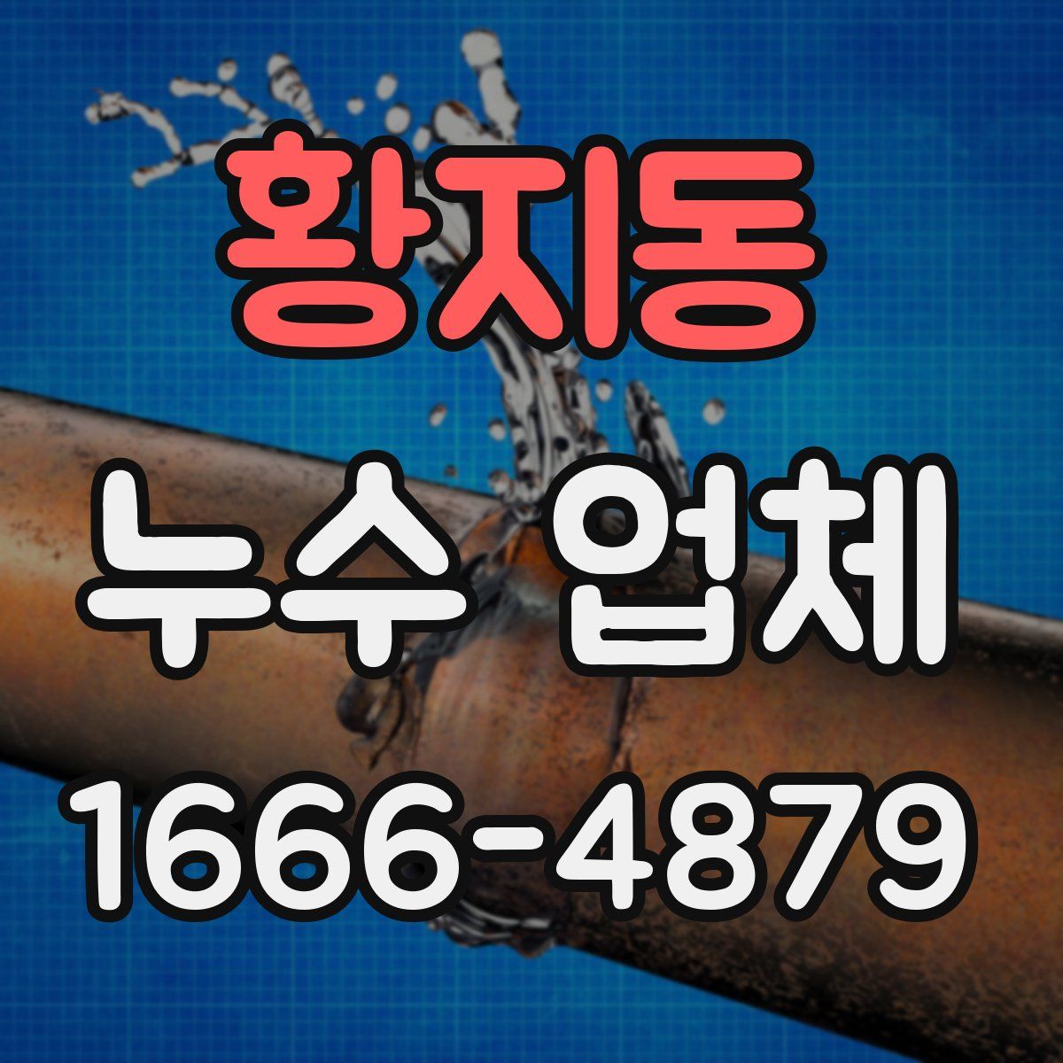 황지동 누수 업체