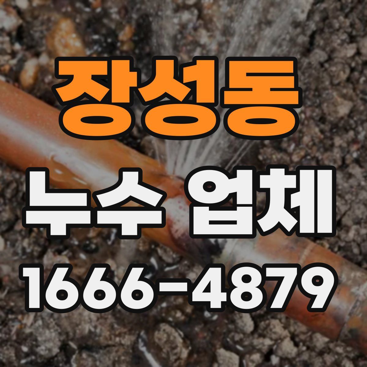 장성동 누수 업체