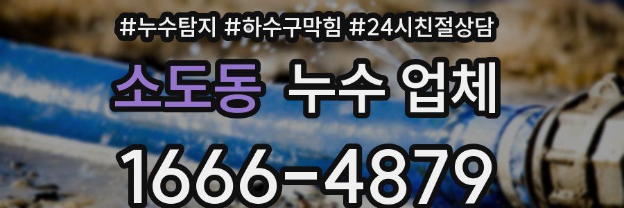 소도동 누수 업체