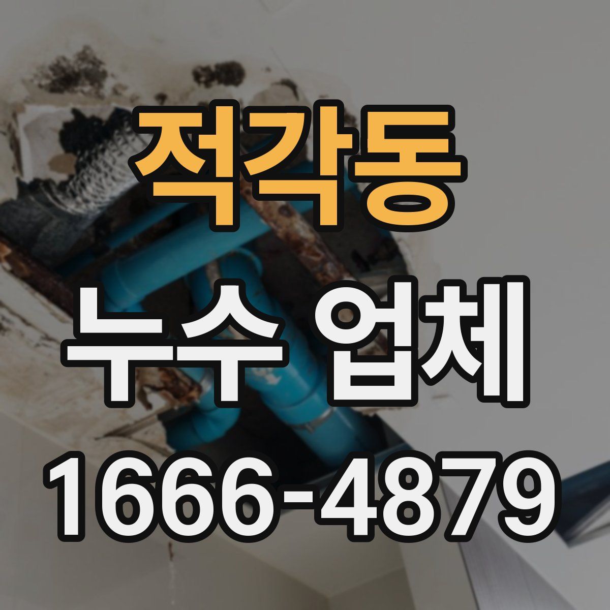 적각동 누수 업체