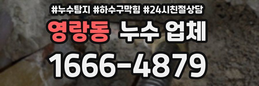 영랑동 누수 업체