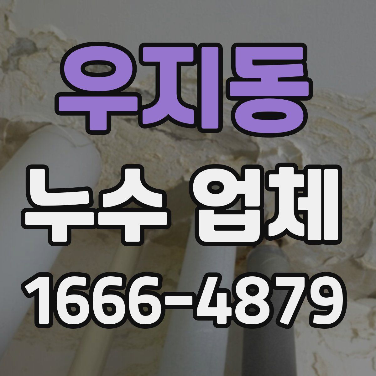 우지동 누수 업체